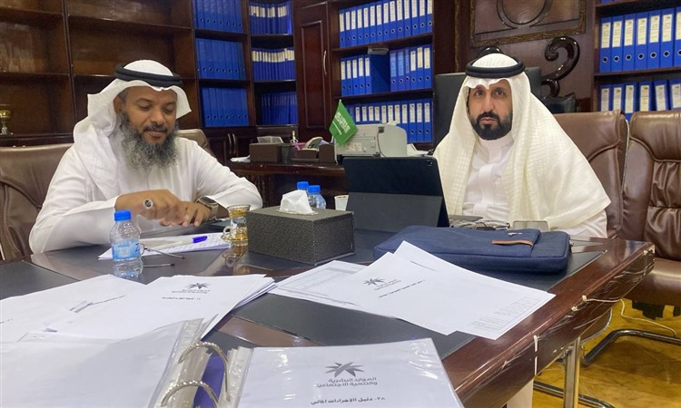 زيارة فريق تحقيق حوكمة القطاع التعاوني للجمعية