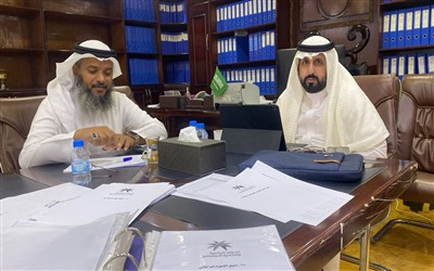 زيارة فريق تحقيق حوكمة القطاع التعاوني للجمعية